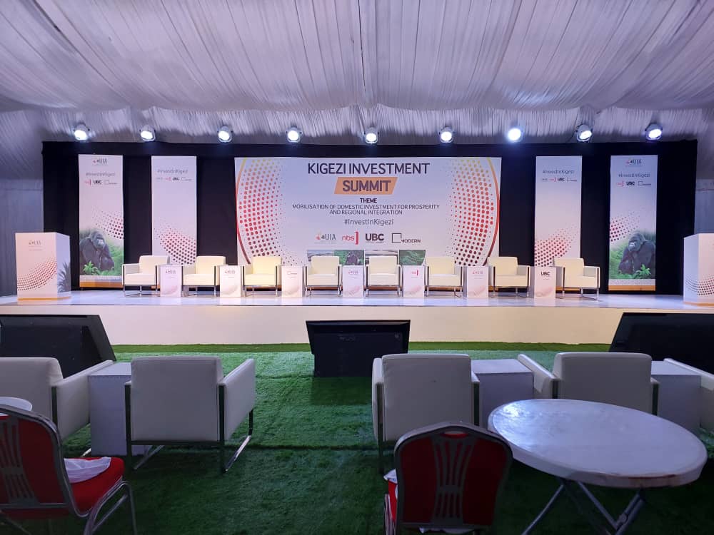 All set for the Kigezi Investment Summit today in Kisoro District.

Discussions will focus on;
➡️Investment opportunities 
➡️Access to affordable financing
➡️Infrastructure
➡️Building capacity of Indigenous entrepreneurs
➡️Standards

#InvestinKigezi | #UGAt60