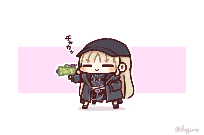 わかばシューターを構えるクレアさん #描いたよクレアさん 