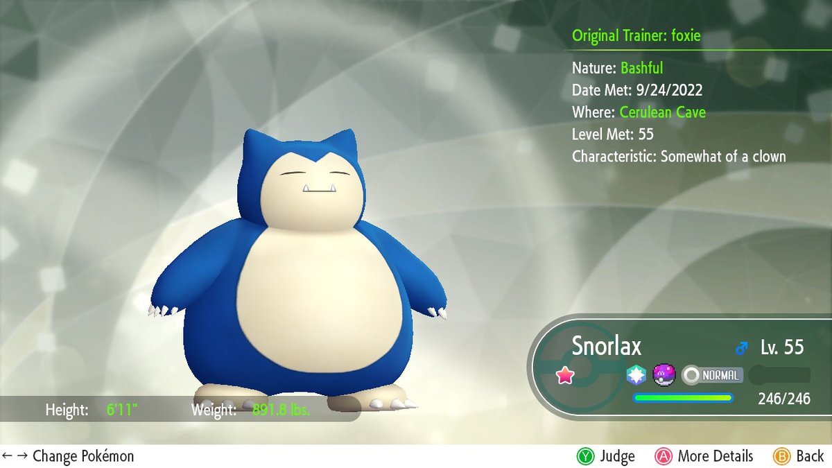 ThatFoxieLife's tweet photo. #PokemonLetsGo #NintendoSwitch https://t.co/0BVD6uLusS