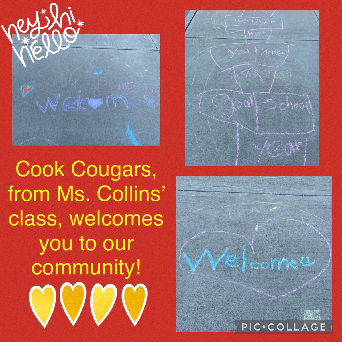 Nicole Widdess (@nwiddess) on Twitter photo Over 75 new students means making sure everyone feels welcome! ❤️#cookcares <a href="/cooksd38/">Cook Elementary</a> <a href="/RichmondSD38/">Richmond Schools</a> Over 75 new students means making sure everyone feels welcome! ❤️#cookcares <a href="/cooksd38/">Cook Elementary</a> <a href="/RichmondSD38/">Richmond Schools</a>