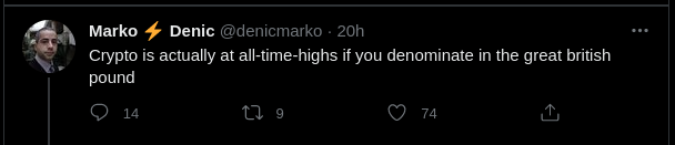 DeFiZord's tweet photo. @0xfoobar noooway they thought the same too 20 hours ago! https://t.co/EkHP0u2RGq