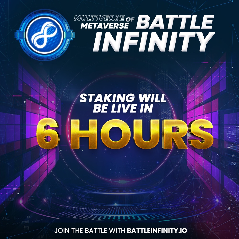 The Staking will be live in next 6 Hours. Countdown - tickcounter.com/countdown/3498… Get ready to stake your $IBAT.