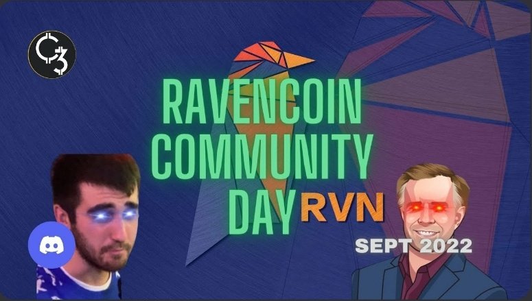 C3MEDIA2's tweet photo. YouTube #Ravencoin Community Day
#Ravenites check it out. #RVN $RVN
https://t.co/cOGfUSlSRk https://t.co/AQEDQ6FA1U