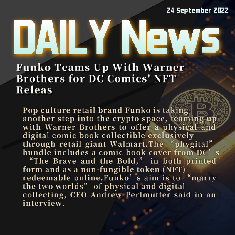 Funko Teams Up With Warner Brothers for DC Comics' NFT Releas

✅ Follow 
<a href="/thesecurecrypto/">Secure Crypto</a>

#NFTartists #cryptocurrency #POPCulture