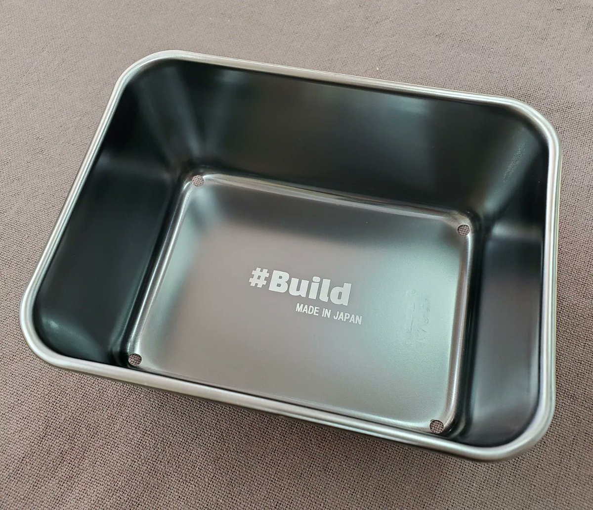 BuildOfficialtw's tweet photo. ステンレスカラートレイ『ブラック』入荷しました✨
https://t.co/Ok04zmxaXh

#Build #ビルド
#Buildステンレスカラートレイ
#ステンレス
#sus304
#madeinjapan 
#メイドインジャパン #アナタノブツヨクヲシゲキシマス https://t.co/bVvA8S4rFt