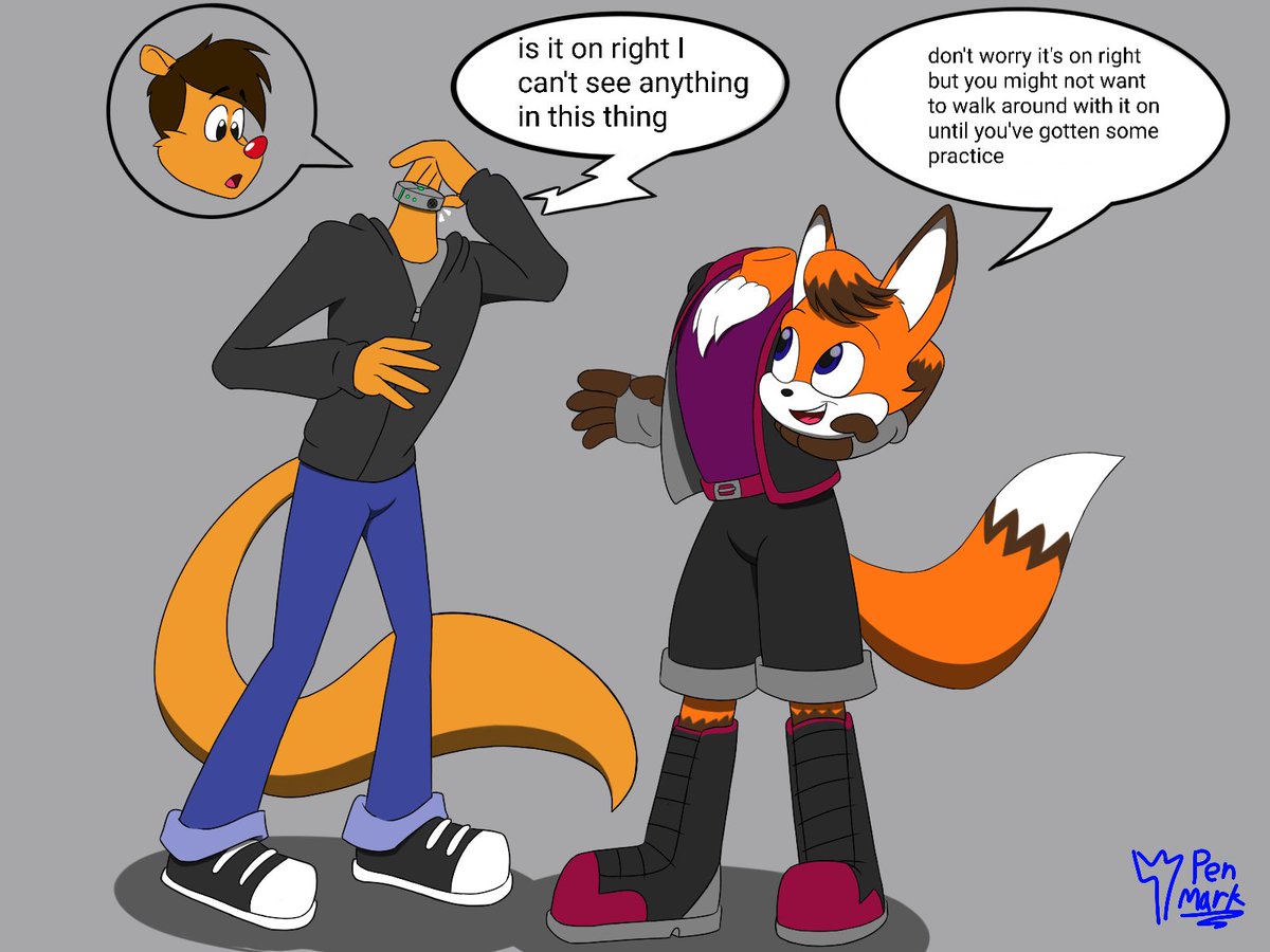 Penmark23's tweet photo. Trying new things
This was trade with @shadowkingfox hope you guys like it
#headless #portal #Headstuck #cartoon #fox #mink #furry https://t.co/lTQcItwqm9