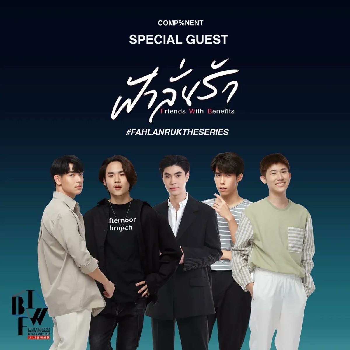 sn1_ent's tweet photo. งาน Bangkok International Fashion Week 2022
ที่ลาน ATRIUM 1 SIAM CENTER
🔖วันที่ 24 กันยายน 2565
⏰ เวลา 15:30 น.
#BIFW2022 #safestudio
#fahlanruktheseries #ฟ้าลั่นรักเดอะซีรีส์ #fahlanruk #ฟ้าลั่นรัก #COMPONENTOFFICIAL https://t.co/4ggJPhgBbF