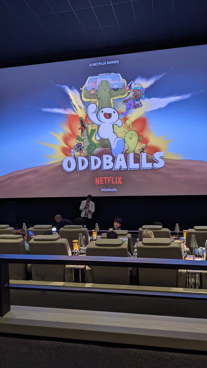 The #ODDBALLS screening last night was incredible! The show is hilarious - deep - and so ODD - you're gonna love it! You can binge it all on #Netflix starting October 7th! #Odd1sout