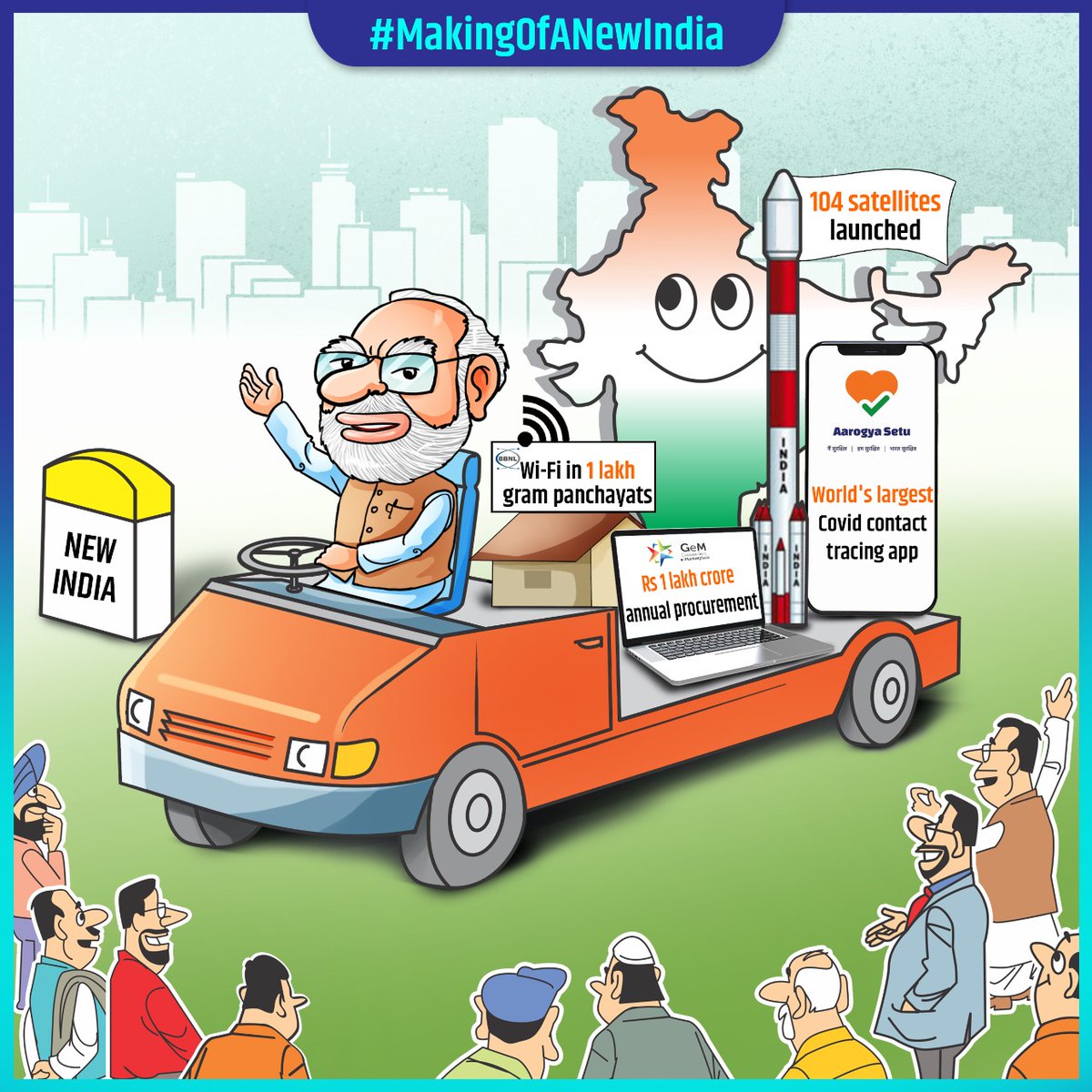 desaipranjalbjp's tweet image. This holistically flourishing India is our &apos;New India&apos;!
@bjpforbhavnagar @DrRajeevPandya

#MakingOfANewIndia
#NewIndia 
#ModiHaiToMumkinHai 
#BJP4Bhavnagar
#DrRajeevPandya
#ITSMBhavnagarcity