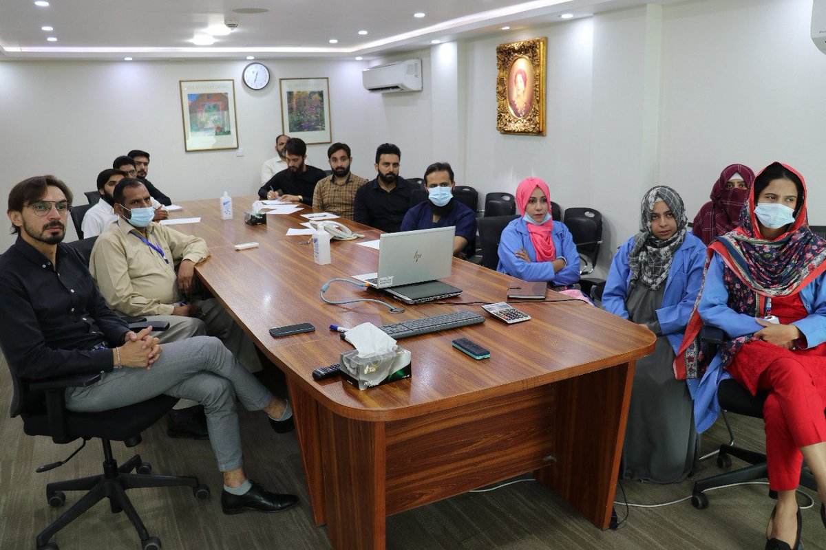 KulsumHospital's tweet image. Kulsum Diagnostic Department organized a CME session on Good Laboratory Practices (GLP) on September 22, 2022 for the technical laboratory staff. 

#kulsuminternationalhospital #goodlaboratorypractices #diagnostics #laboratory #health