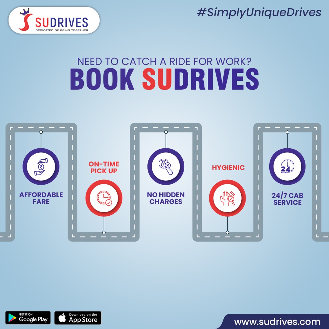 SuDrives's tweet photo. Your time matters, and your priority matters to us.

Avail punctual, reliable and affordable rides for daily cabs across Delhi NCR. Book a ride now –

iOS- https://t.co/yqacAwhCIC
Android- https://t.co/n58GeE4wvy 

#SuDrives #SimplyUniqueDrives https://t.co/FOxZ6MSLqy