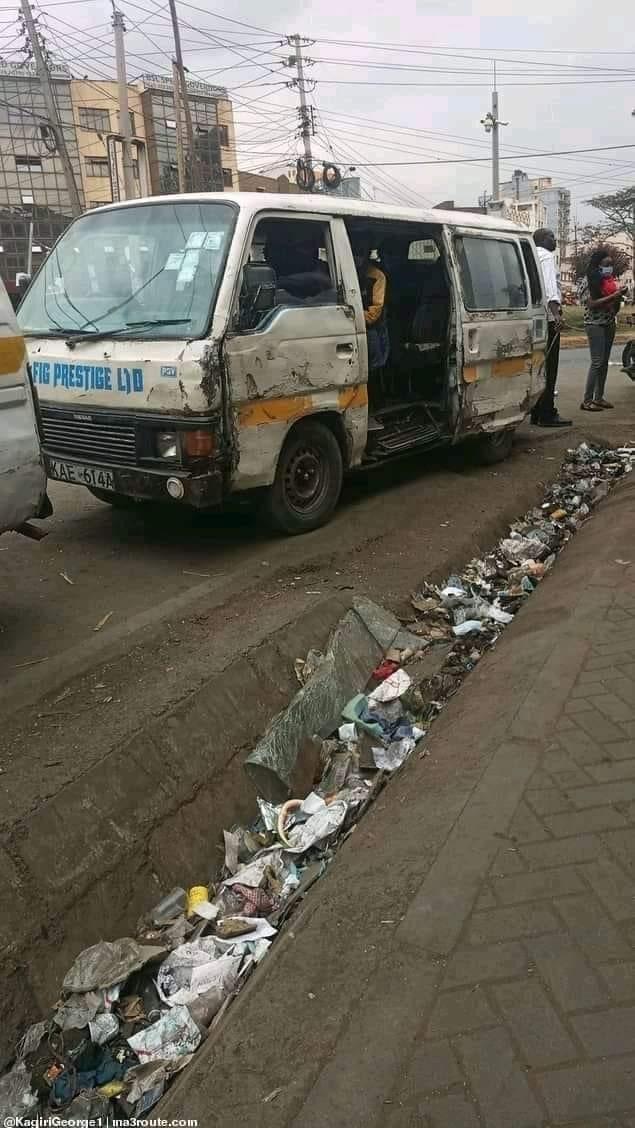 Caradvicekenya's tweet photo. A Nigerian PSV awaits passengers in Enugu town. https://t.co/ZMyHXY7aL5