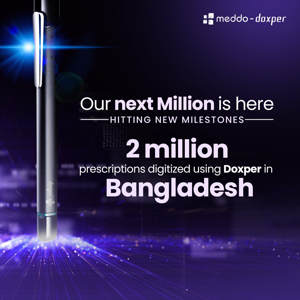 DoxperIndia's tweet photo. The more, the merrier!

We've digitized 2 Million prescriptions in Bangladesh using Doxper. Jump on the bandwagon of good health and OPD care with #meddodoxper

https://t.co/r4faowC5kB https://t.co/FwVYegGl8M