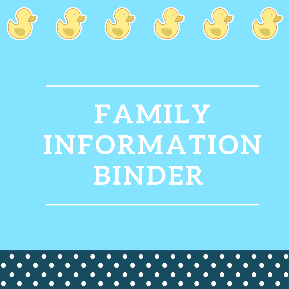 Get your ducks in a row...Organize your medical, financial and legal information in one place hodderink.com/my-family-bind…