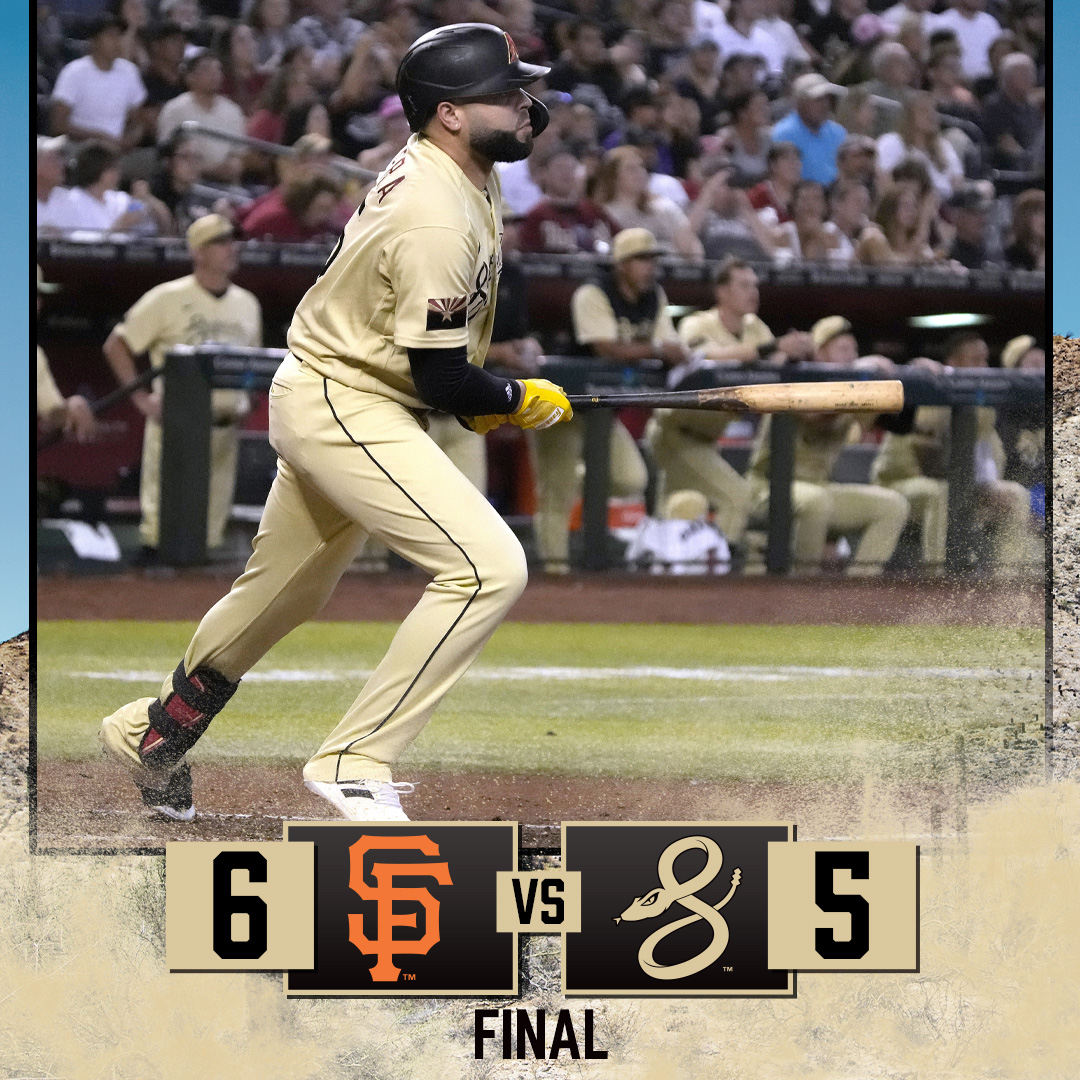 Dbacks's tweet photo. Final. https://t.co/hDHusAJq17