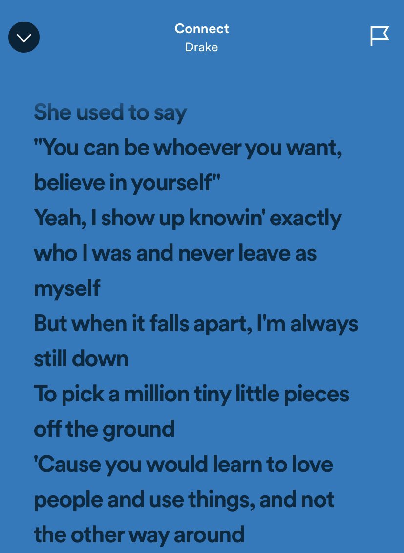 ANTlOVO's tweet photo. drake didn’t waste a single bar in this song, he had something to say https://t.co/Iddit2Xuzk