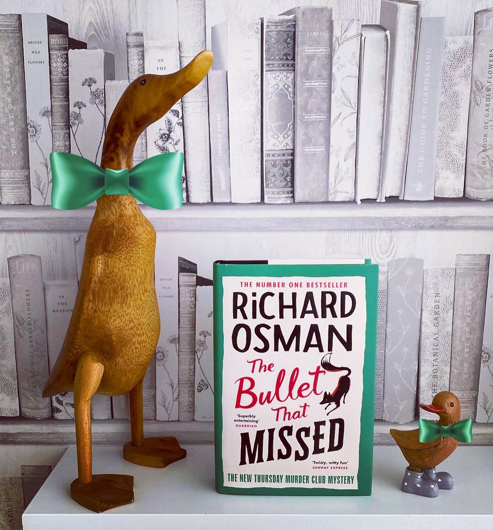 Happy Saturday! 💚

Any exciting plans for the weekend?

I’m looking forward to spending mine at Coopers Chase with Joyce & the gang in #TheBulletThatMissed by @richardosman 

#booktwt #booktwitter #books #bookbloggers