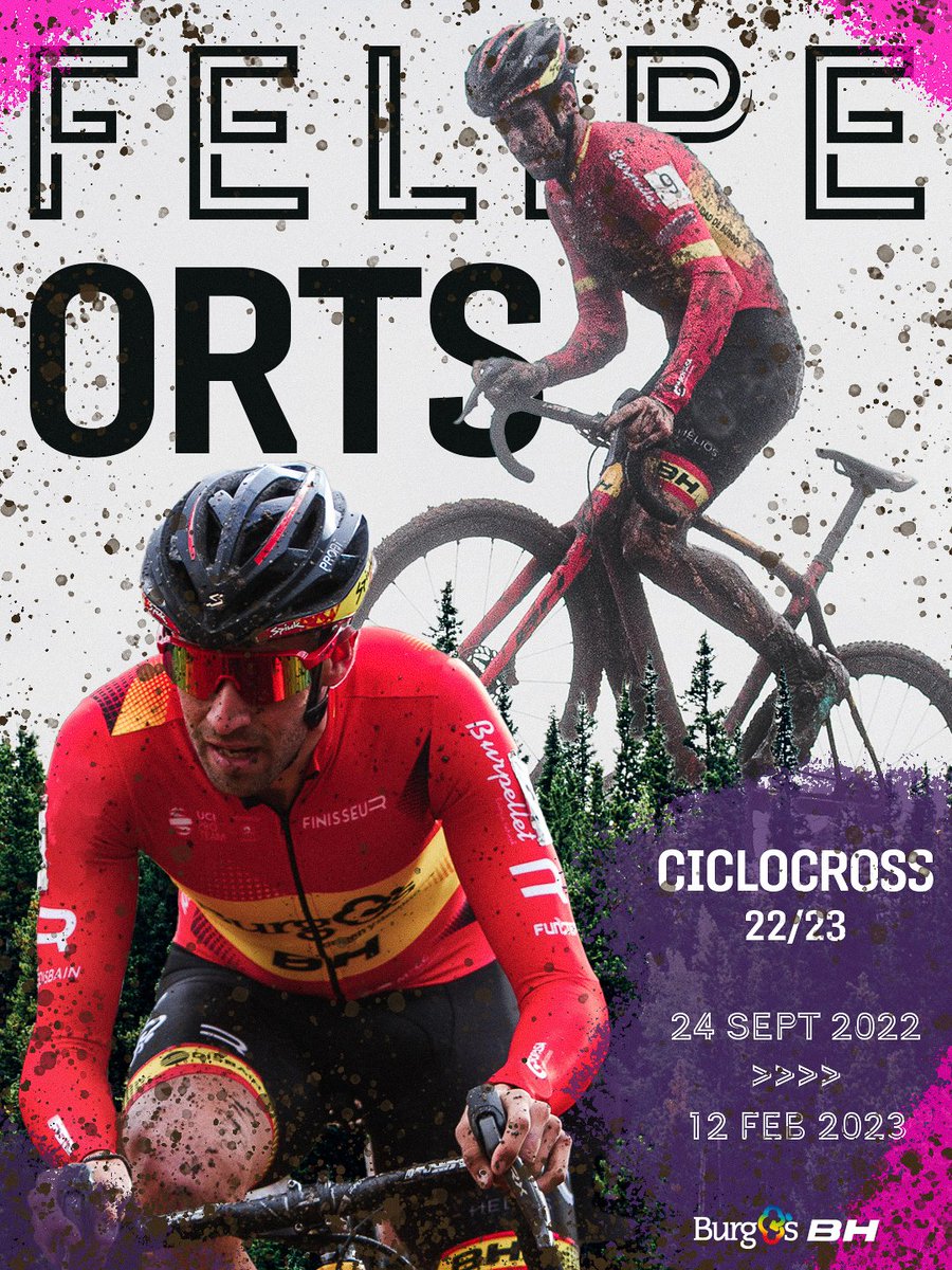 BurgosBH's tweet photo. 🗓️ Hoy comienza la temporada de #CX para nuestro @felipeorts15 y además lo hace en casa disputando el #GPFelipeOrts.
🕒 A las 18:45h es el turno de la manga élite.
🍀 ¡Mucha suerte! https://t.co/Rz2ChPNXqk