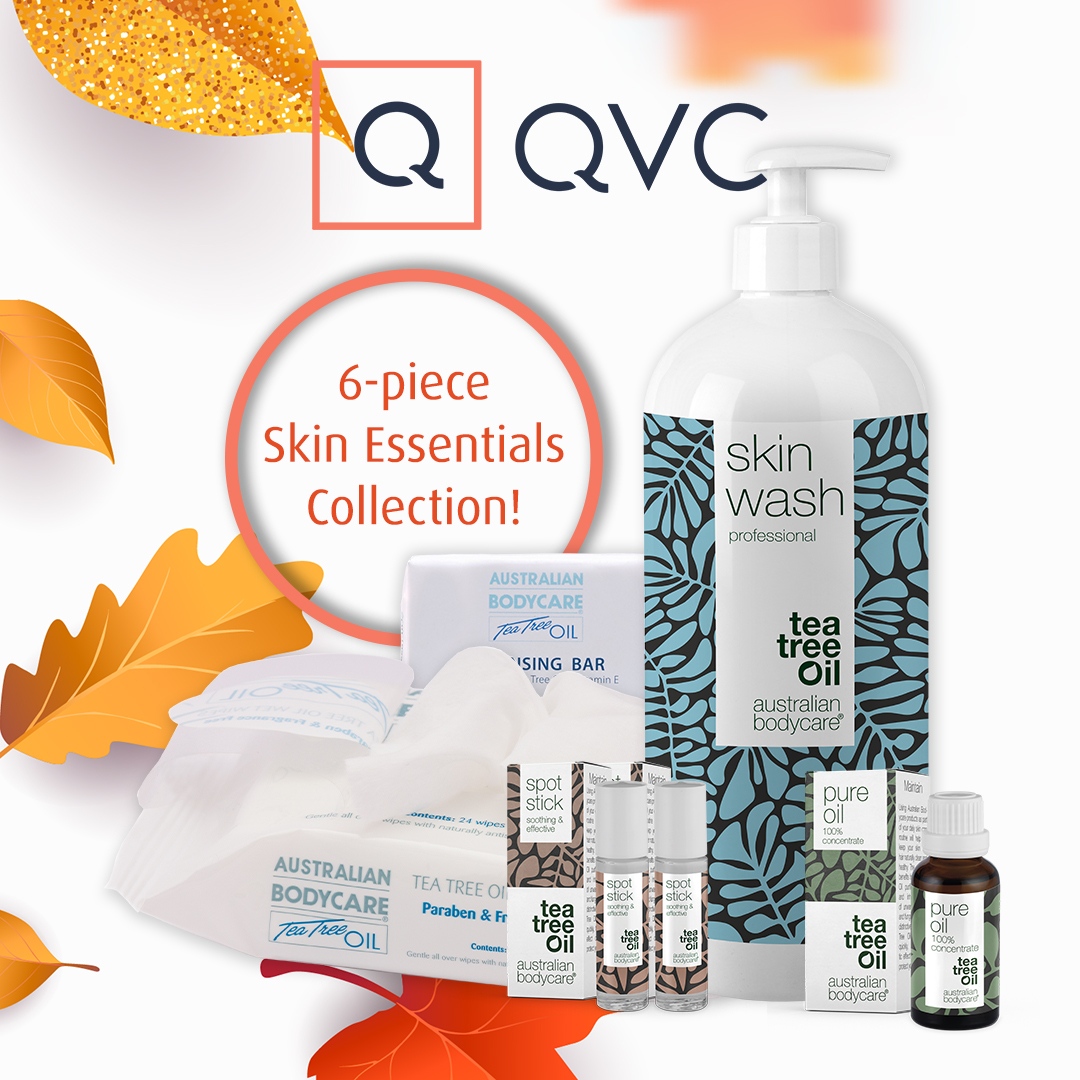 AustralianBodyC's tweet photo. 🍁GET THIS AMAZING OFFER ON QVC🍁 Tune into QVC next Monday from 10am and grab our 6-piece skincare essentials collection at amazing value! Plus, as a special extra, our Tea Tree Oil infused spray will also be on offer too! 🌱#qvc #qvcuk #qvcbeauty #easypays #qvctsd #qvctsv https://t.co/hVvOB17BNo