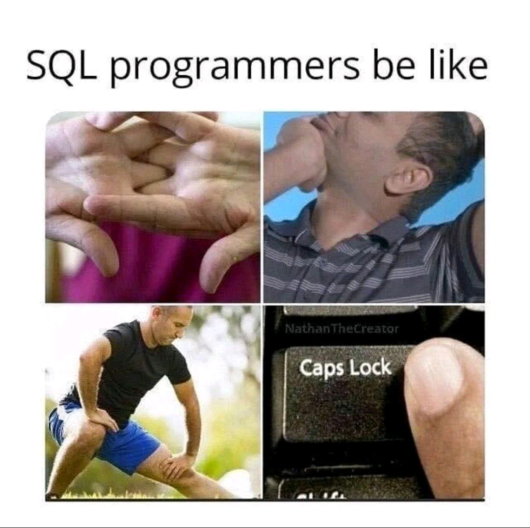 Relatable fellow data practitioners? 

Credits:- @ageofgeeks_in