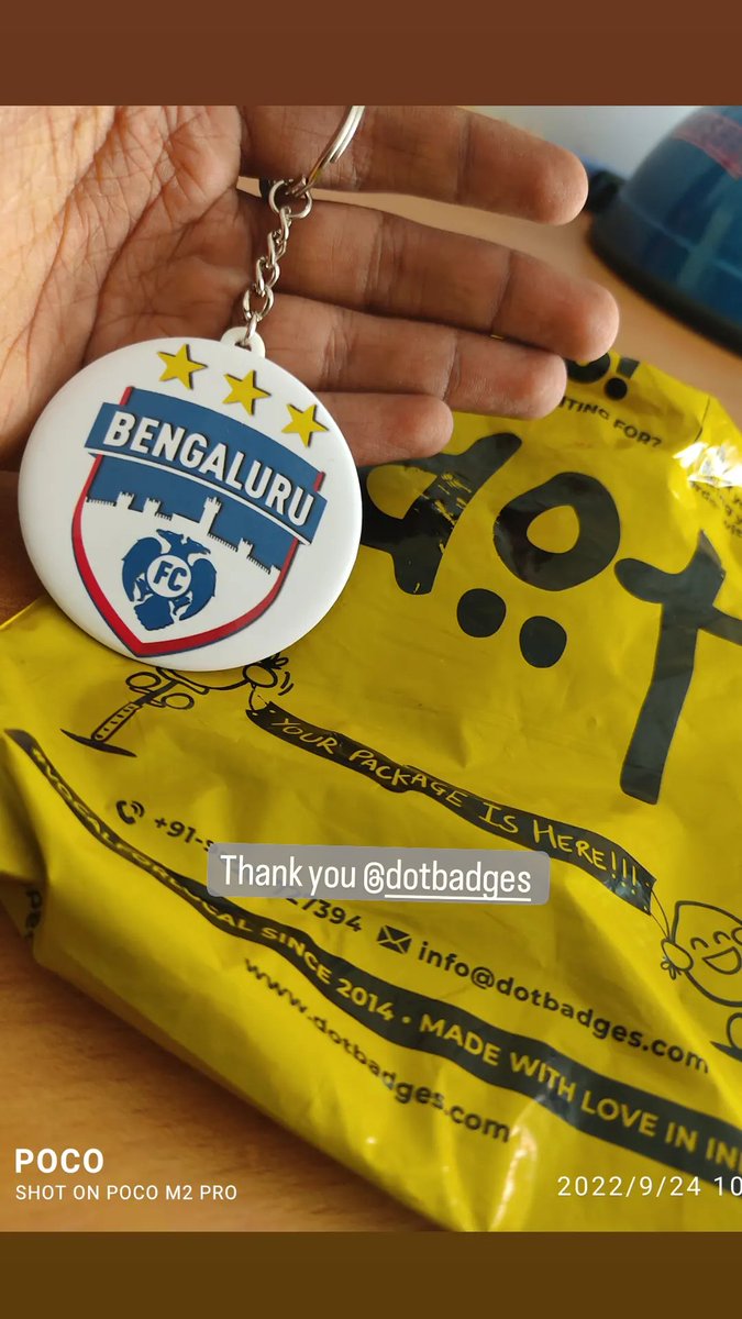 Me_Mohit11_'s tweet photo. Thank you @dotBadges for this 💙

#WeAreBFC https://t.co/VNgOLfwMnI