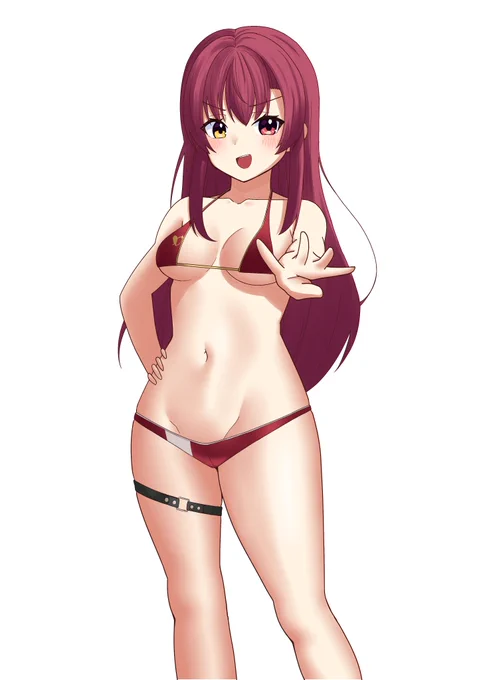 #夏が終わりそうだし今年描いた水着絵を貼ろう まあ夏が終わっても水着描くんですけどね 