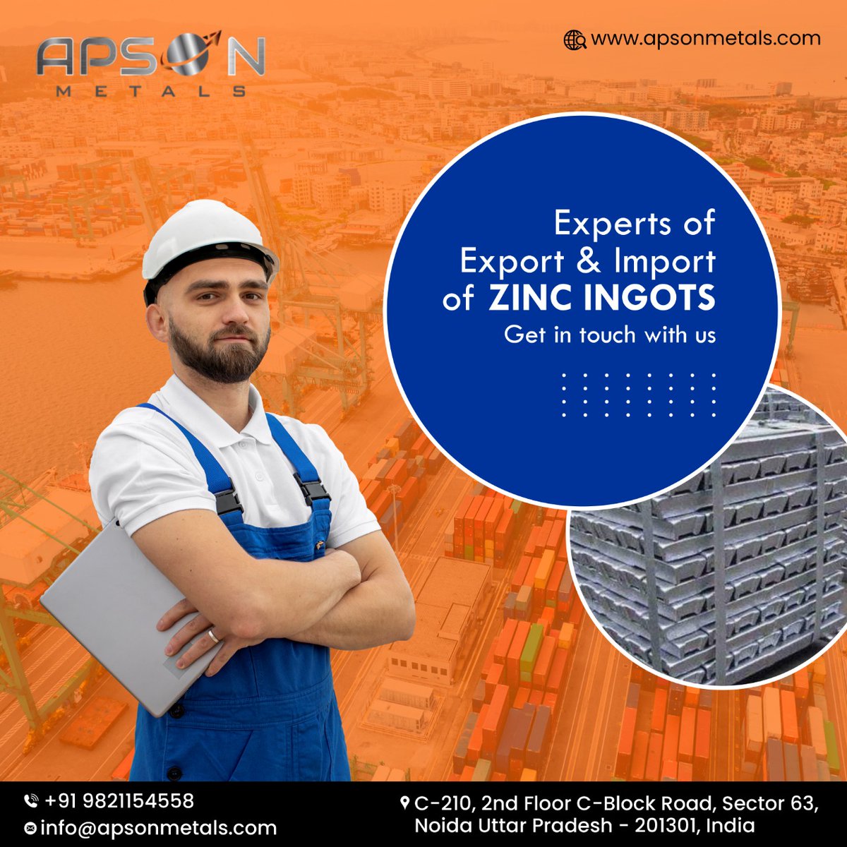 ApsonMetal's tweet photo. 𝗭𝗜𝗡𝗖 𝗜𝗡𝗚𝗢𝗧𝗦
Apson Metals:-Experts of Experts & Import of ZINC Ingots Get in touch with us
☎️: +9821154558
📨: info@apsonmetals.com
🌎: https://t.co/6UHBcn3942
#Apson_Metal #steel #steelcoil #rolledsteelcoil #coil #rolled #metals #alimunium #motorscrap #Explore #explorem https://t.co/yAPHUaT0hZ