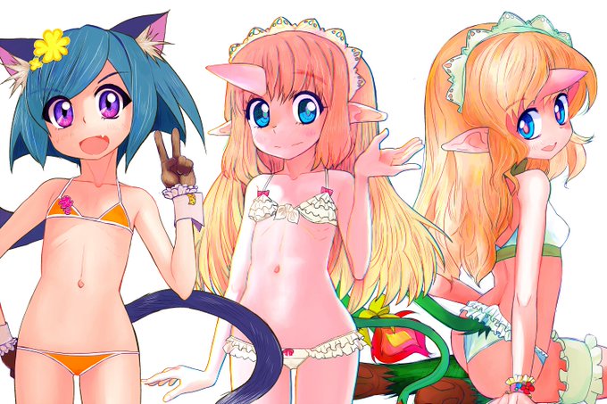 #夏が終わりそうだし今年描いた水着絵を貼ろう
(※撮影時期:2～3月分) 