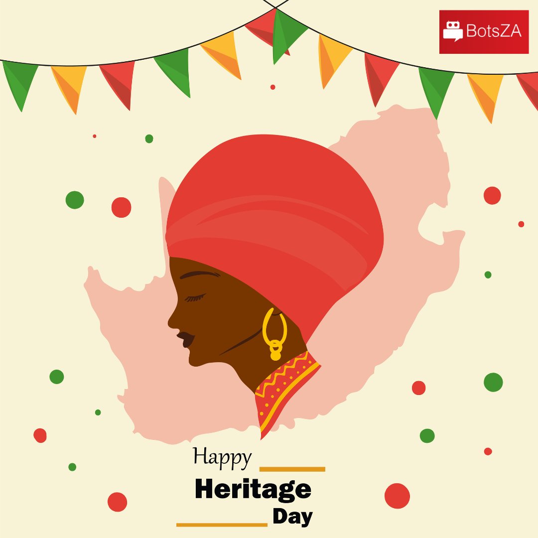 _botsza's tweet photo. Happy Heritage Day South Africa!

#heritagemonth #heritage #heritageday #heritagemonth2022 #ai #machinelearning #technology #datascience #python #deeplearning #programming #tech #robotics #innovation #bigdata #coding #iot #computerscience #data #dataanalytics #business #Robots https://t.co/KkI2yYszGE