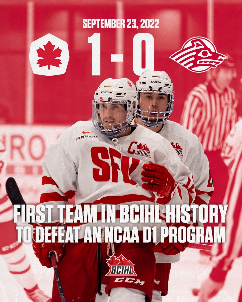 British Columbia Intercollegiate Hockey League tweet media