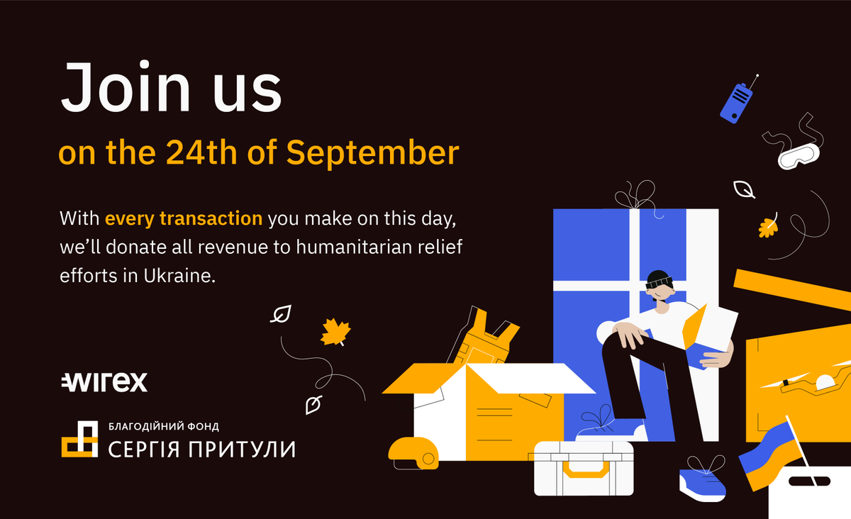 wirexapp's tweet photo. Last month, we donated over $14,000 to humanitarian aid efforts in the #Ukraine. Today, we're calling on our community to help us do it again! Make any in-app transaction today and we'll donate all revenue earned to the #PrytulaFoundation 🇺🇦

Read more: https://t.co/lgo2ssTt1n https://t.co/SSo3OBwm9T