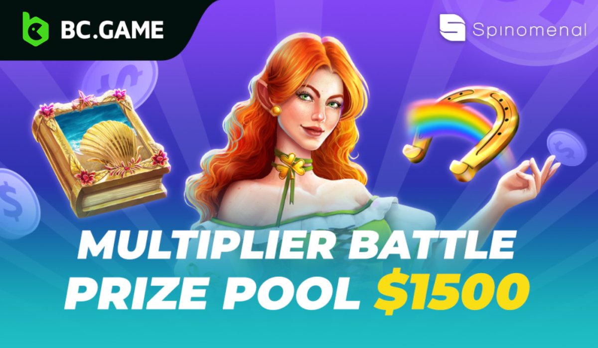 &#129395; This week&#39;s multiplier battle is brought to you by @Spinomenal with $1,500 prize pool! &#128184;

Win &#128184; the most multipliers by playing the below-listed games.

&#127775;Book Of Aphrodite
&#128171;Patrick&#39;s Collection - 20Lines    

✅More Info: 

