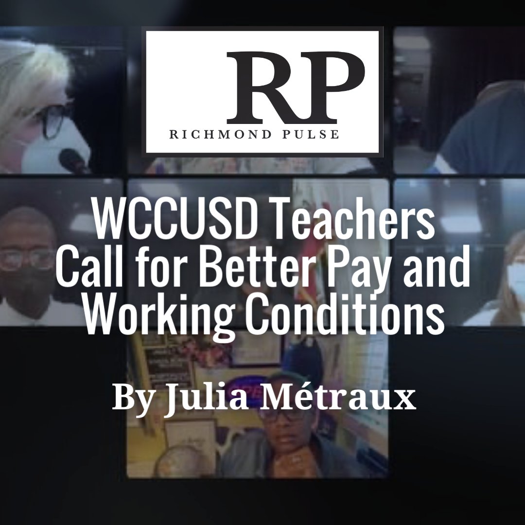 richmondpulse's tweet photo. https://t.co/IUCr3ep8IS  The West Contra Costa school district does not have enough teachers, and many more may leave over what they say is disrespect and insufficient pay. https://t.co/iD3csO8moG