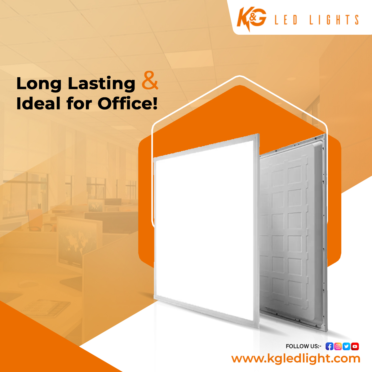 kgledlights's tweet image. Lighting that will last longer….!!! The brightest lights at a reasonable price.Give your office a new look.
LED lighting is a most popular light option for those who are looking for a long-lasting and affordable LED lights option
#kgledlights #ledlights #ledbacklitpanel #backlit