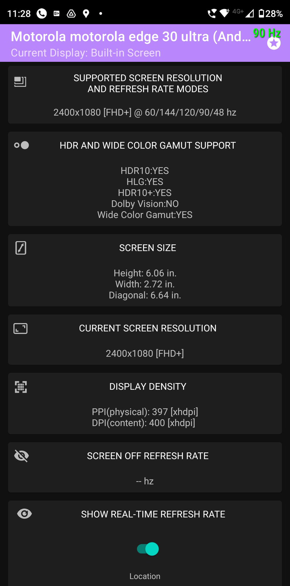 Ranjit on Twitter: "Some of you were asking me about different refresh