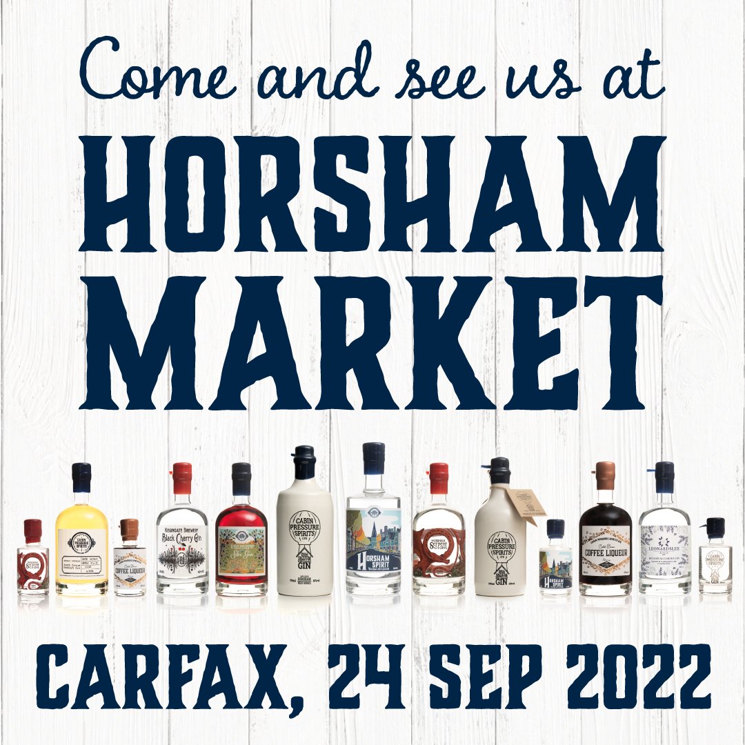 We’ll be <a href="/horshammarkets/">Horsham Markets</a> near the entrance to Swan Walk between 9 and 5 today, so why not pop along for a chat and some tasters?