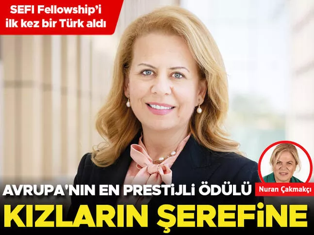 Hurriyet's tweet photo. Avrupa’nın prestijli ödülü kızların şerefine... Nuran Çakmakçı yazdı https://t.co/4WfogC9W4P @nurancakmakci https://t.co/sRajgpthzl
