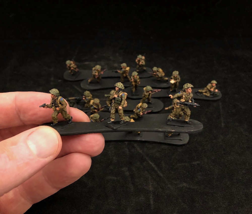 analoguehobbies's tweet photo. Flying out in a few days for a vacation in France. Going to take a detour to Arnhem next weekend to hang out with my good pal @Moiterei1984 at the Lardy event there. We have a long tradition of exchanging figures, so I've done up these WWII Canadians for Nick's collection. https://t.co/MjANdRH72R
