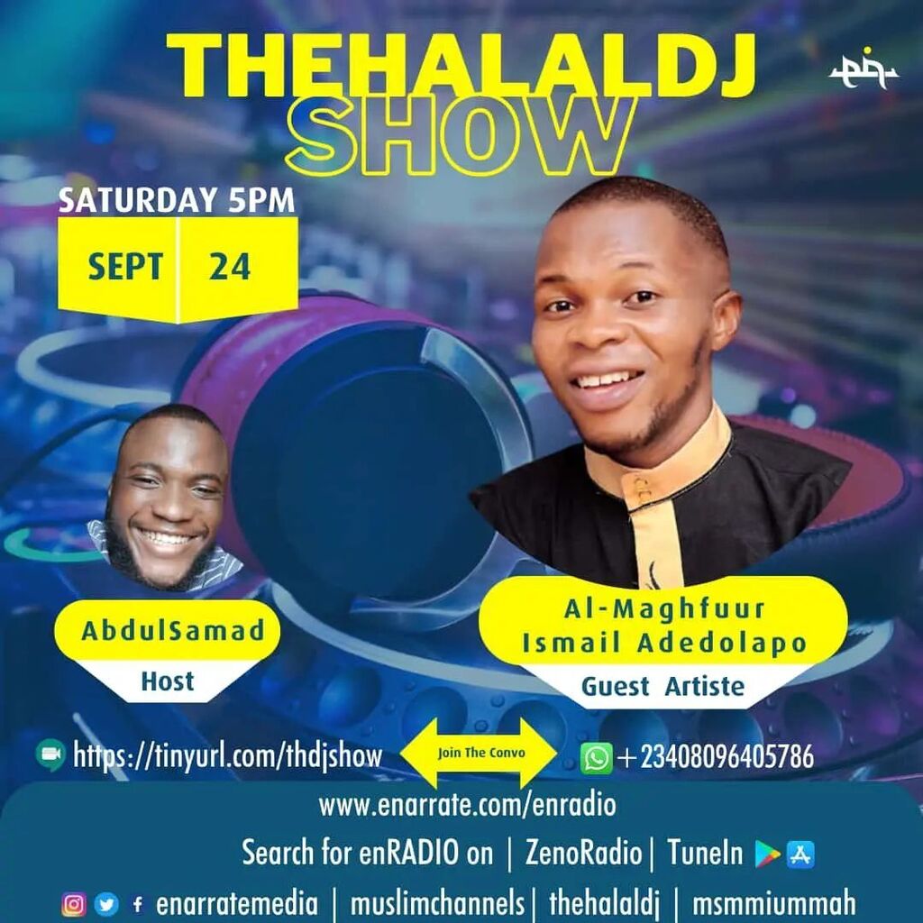almaghfuur's tweet photo. It's today! Maa shaa ALLAH!
Join Us: https://t.co/HlBop6GebD @ exactly 5:00pm today.
It promises to be lit 🔥 in shaa Allah!
@ennarratemedia @muslimchannels @thehalaldj @msmmiummah
#Quran #tilljannah #iman #islamic #islamicart #islamicquotes #inshaalla… https://t.co/L8N2HBA5OK https://t.co/CxsLiHQ0Af