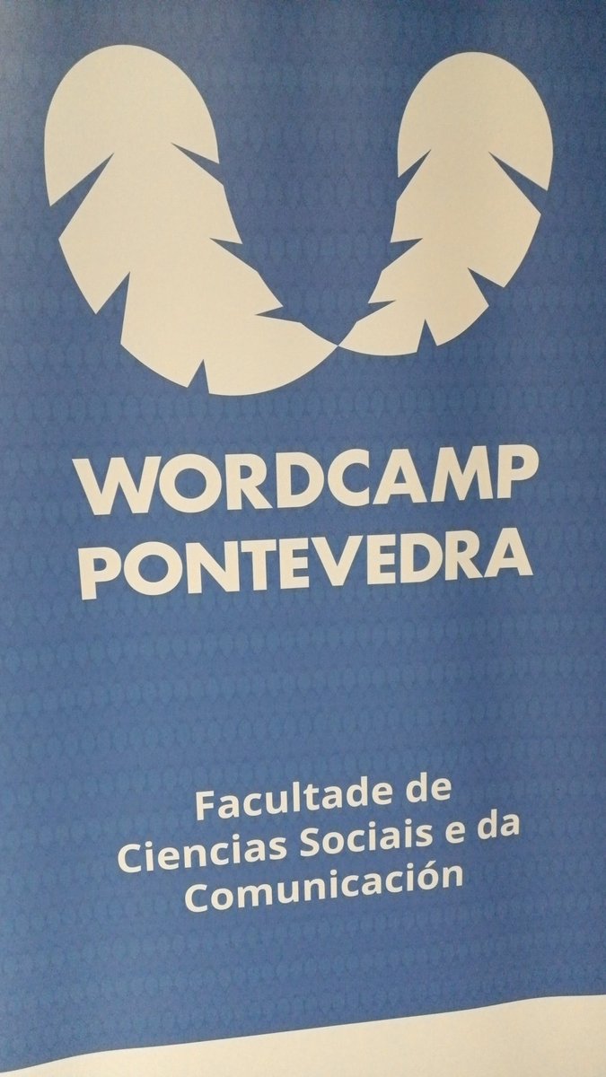 A punto de empezar! #PonteWordCamp
