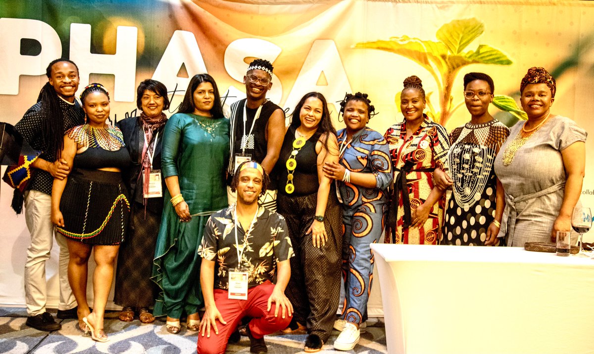 PublicHealthSA's tweet photo. Happy heritage day South Africa! Our diversity is our greatest wealth, and @PublicHealthSA celebrated it at the recent #PHASA2022 conference! #PublicHealth #HeritageMonth2022 @SHA_ZAR @eksteentiaan @MothudiTlamelo @Amilcar_J @natisha_dukhi @MRCza @WitsSPH @TekanoSA @WFPHA_FMASP https://t.co/5jgXYFRplF