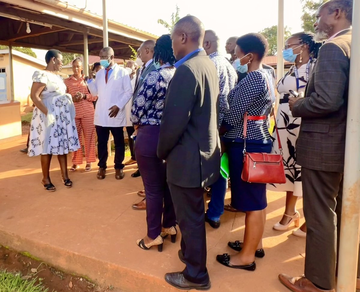 Yesterday, I visited Kajjansi HCIV, Kajjansi Market &amp; Ndejje HCIV in Wakiso district doing support supervision for the ongoing CAST TB/Leprosy campaign designed to identify TB and Leprosy cases, linking them to treatment, and raising awareness in the public on TB prevention.