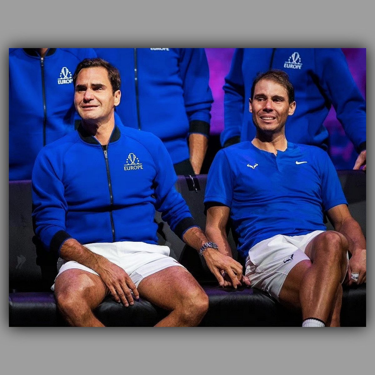 Muhammad911279's tweet photo. I don't know when did I cried last time to a sporting event or a moment,but this one is too much to handle. A part of me feels missing today... Federer has been my childhood, puberty and young adolescen tie ... Such a legend.
#Federer #FedalForever #Fedal #Nadal #GOAT𓃵 https://t.co/ZTukJDlaYB