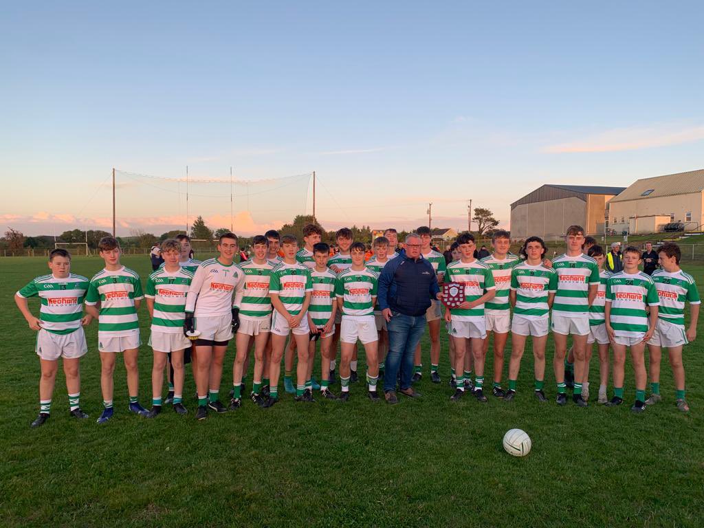<a href="/Westrebelog/">Rebel Og West</a> Fe15 Division 1 Football Championship Shield winners <a href="/ValleyRoversGAA/">Valley Rovers GAA</a>. Hard luck to <a href="/ColumsGAA/">St Colums GAA</a>.