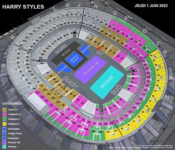 Britishized's tweet photo. @DailyHSFR Bonjour! 👋🏻 
Je vends une place PLATINUM carré OR gradin G6 - RANG 03 pour le 01 juin 2023! Billet électronique! Au prix d’achat 240€ #HarryStylesLoveOnTour #LoveOnTour2023 https://t.co/8ilQIAxNNm