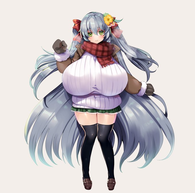 以前Skeb依頼にて描かせていただいた過去最大規模のおっぱいを持つ娘さんですが、こちらは非常に大きいながらも可愛らしいバランスを保って描けたと思う
自画自賛 