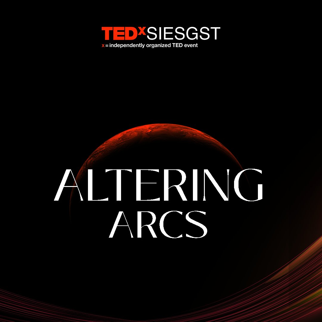 TEDxSIESGST's tweet photo. Altering a combination of arcs can lead to something phenomenal that we haven’t seen yet. Something different, yet awe inspiring. 

Here we announce the TEDxSIESGST Theme of the year 2022 - ‘Altering Arcs'.💫
.
.
.

#ted #tedx #tedxgateway #tedxindia #tedxsiesgst @siesgstevents https://t.co/wN0Z3xRQco