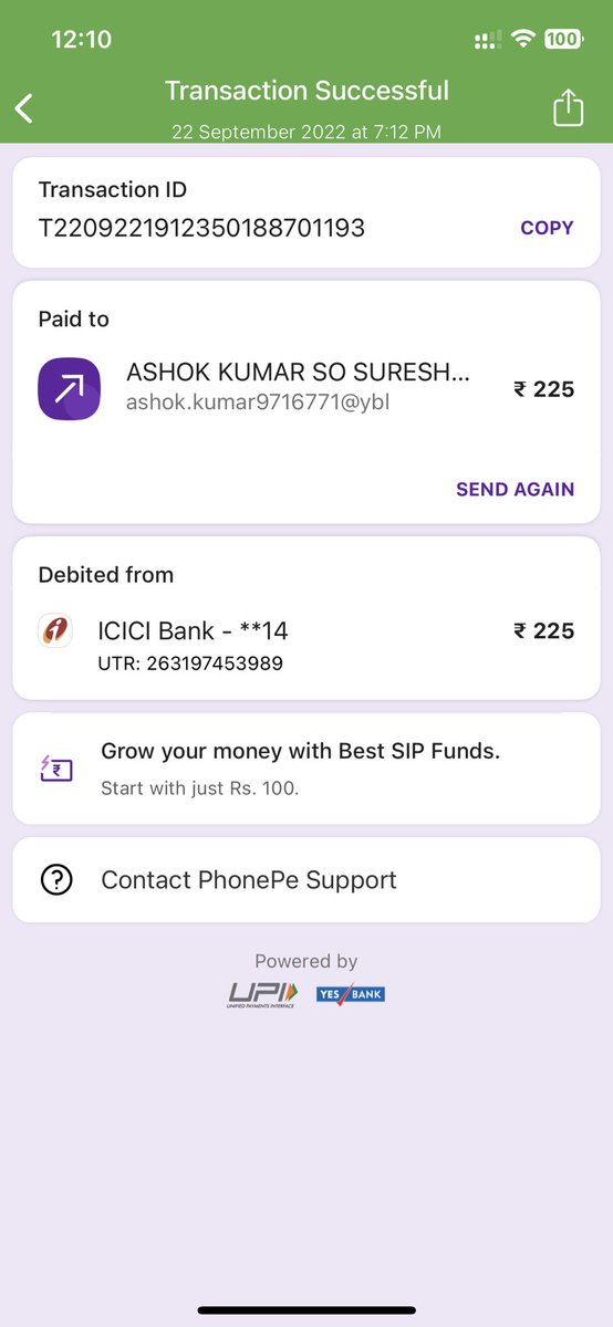 im_HarishSharma's tweet photo. #ola_Supports #olacabs hi my pending bill is still showing in my ola cab account even after payment, pls. Refer attachment and resolve the issue https://t.co/bUt9ZN2MUW