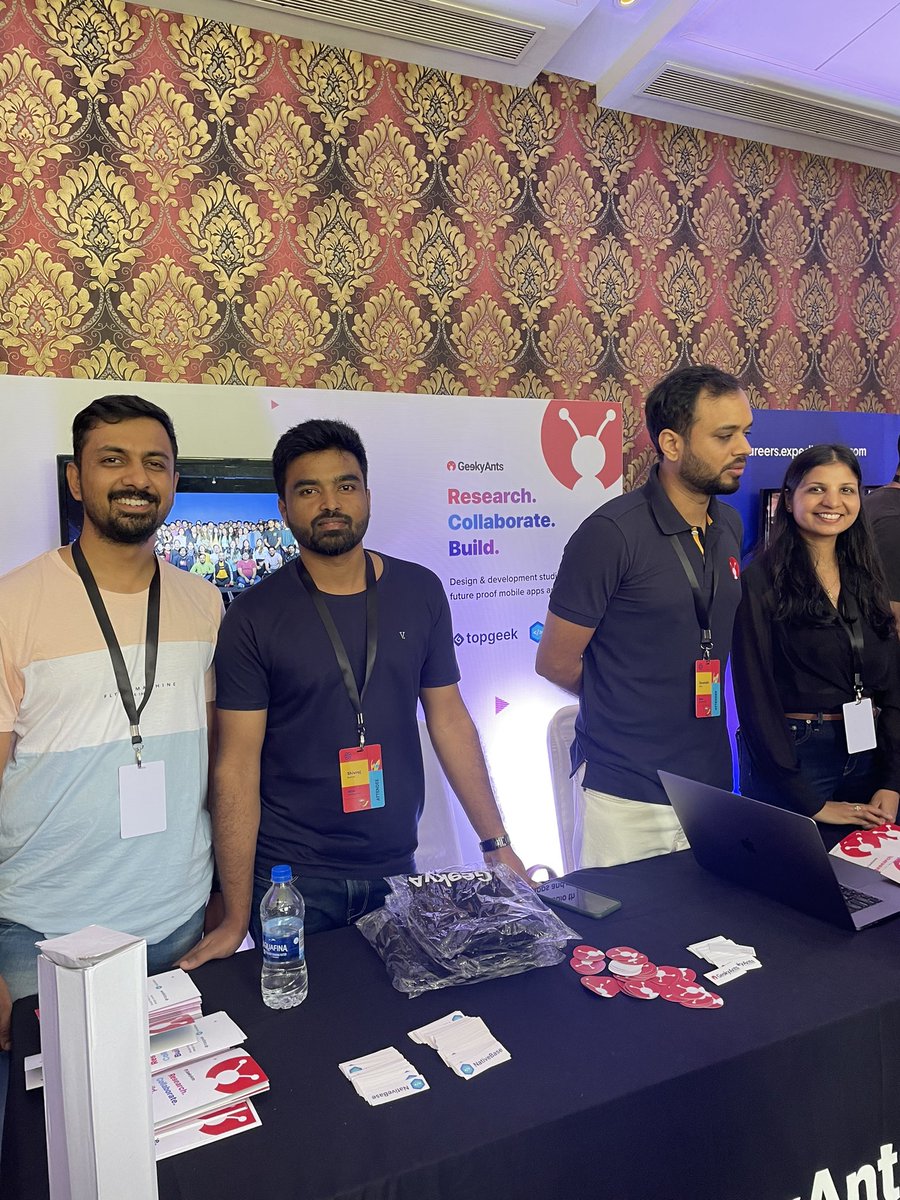 If you are a React Native dev, then you must have heard of <a href="/nativebase/">NativeBase | Now "@gluestack"</a> and its creator <a href="/geekyants/">GeekyAnts</a> 

GeekyAnts has joined us this year as Silver Sponsors!

Find out what other cool things they are working on by visiting their booth near community lounge

#reactindia2022