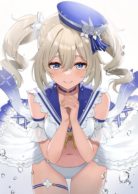 #夏が終わりそうだし今年描いた水着絵を貼ろう 